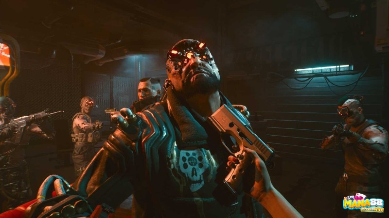 Màn hình lưu game trong Cyberpunk 2077 trước các lựa chọn hội thoại quan trọng