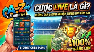 Cược Live là gì? Giải thích A-Z và cách chơi thắng lớn hôm nay
