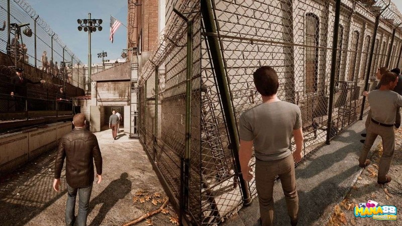 A Way Out với hai nhân vật cùng hợp tác vượt ngục trong chế độ chơi online cho 2 người