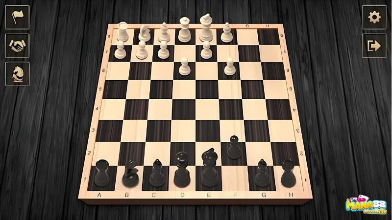 Cờ vua online với bàn cờ chiến thuật dành cho hai người chơi
