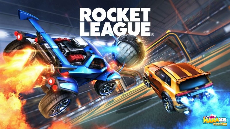 Rocket League với trận đấu xe bóng đá online dành cho hai người