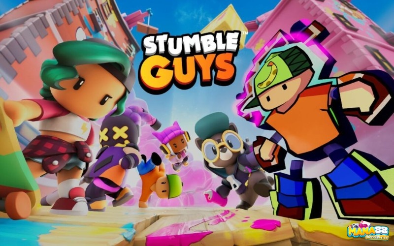 Stumble Guys trong top game online mobile chơi cùng bạn bè hài hước