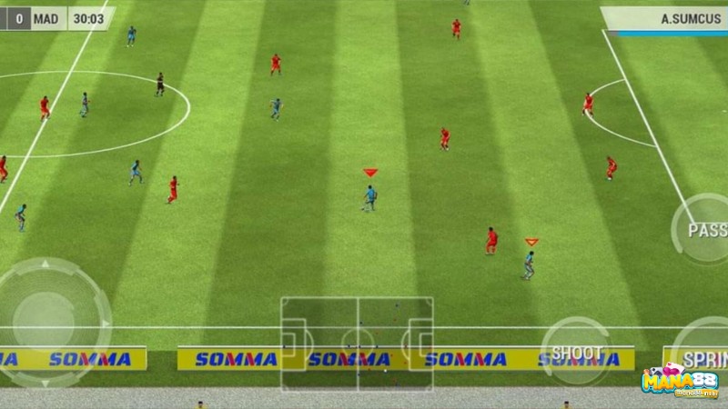 Real Football phù hợp với người muốn chơi bóng đá nhẹ và nhanh
