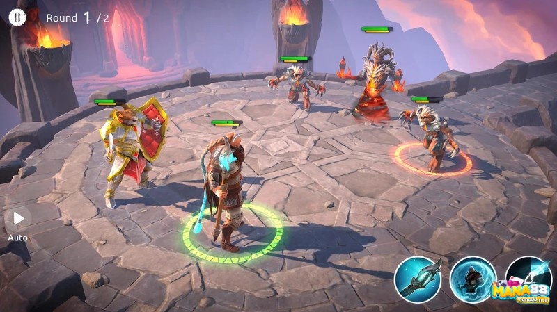 Age of Magic là game mobile nhập vai đánh theo lượt với thế giới phép thuật
