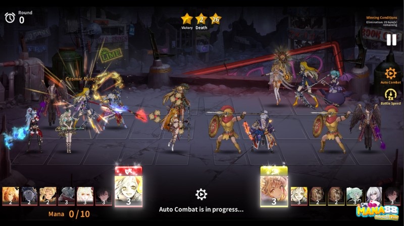 Game mobile nhập vai đánh theo lượt hấp dẫn nhờ chiến thuật và kỹ năng nhân vật