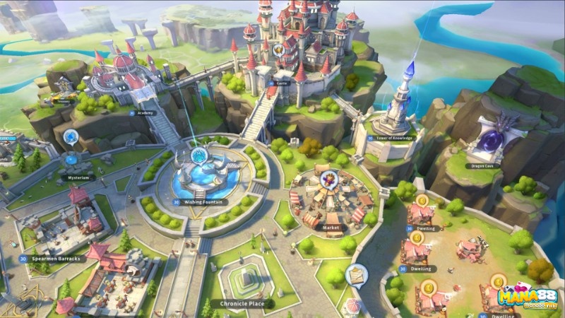 Infinity Kingdom là game chiến thuật xây dựng đế chế dành cho người thích quản lý và liên minh