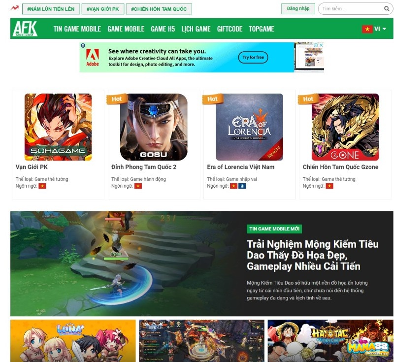 Lịch ra mắt game mobile 2026 mới nhất trên Android và iOS