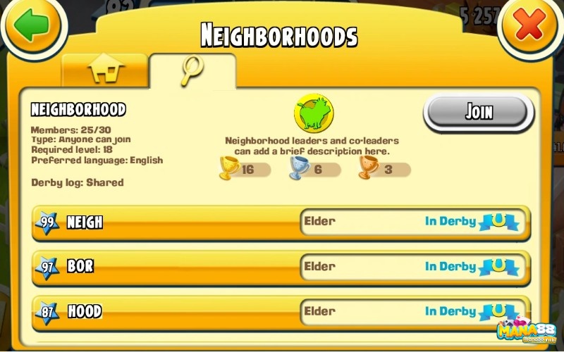 Neighborhood và Derby tạo thêm chiều sâu cộng đồng cho người chơi Hay Day yêu thích giao thương