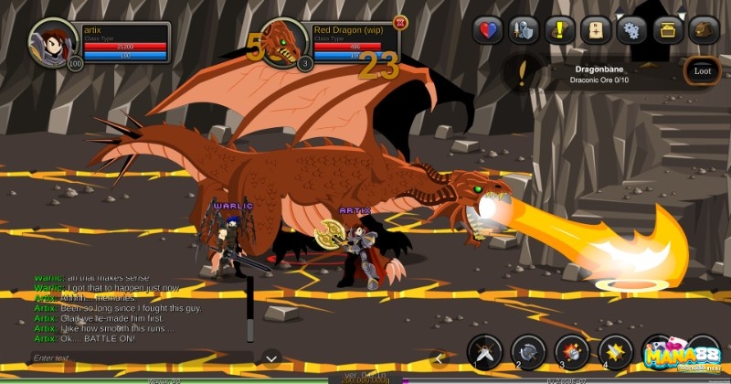 AdventureQuest Worlds kết hợp nhập vai cổ điển với hình ảnh hoạt hình sinh động