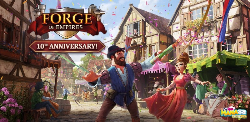 Forge of Empires tạo chiều sâu bằng xây dựng và phát triển qua nhiều thời đại