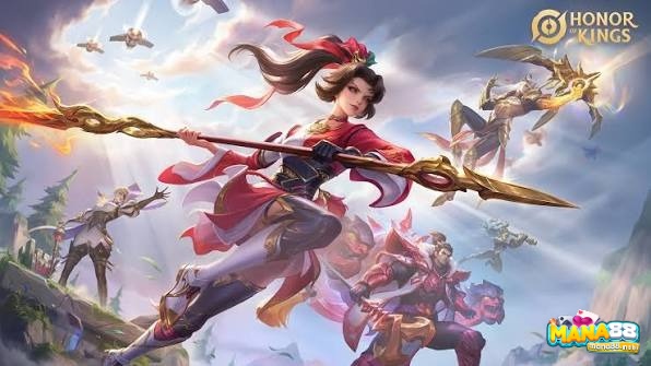 Honor of Kings tạo dấu ấn bằng đội hình 5v5 và dàn anh hùng phong phú