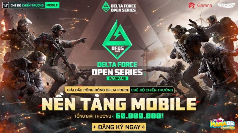 Delta Force Mobile tạo sức hút bằng gunplay và chiến thuật đồng đội