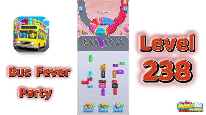 Bus Fever Party! vào top năm lượt tải với thử thách sắp xếp xe và hành khách