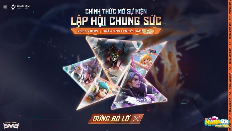 Tham gia sự kiện Garena là cách nhận trang phục hợp lệ và an toàn