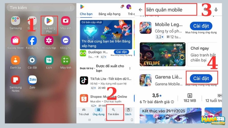 Android có thể tải Liên Quân trực tiếp từ Google Play mà không cần APK ngoài