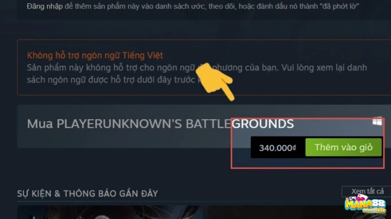 Chọn Thêm vào giỏ